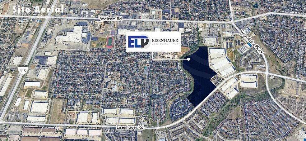 5327 Eisenhauer Rd, San Antonio, TX à louer - Aérien – Image 3 sur 9