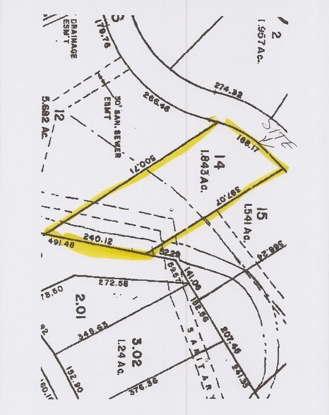 59 Chambers Brook Rd, Branchburg, NJ à vendre - Plan cadastral – Image 2 sur 4