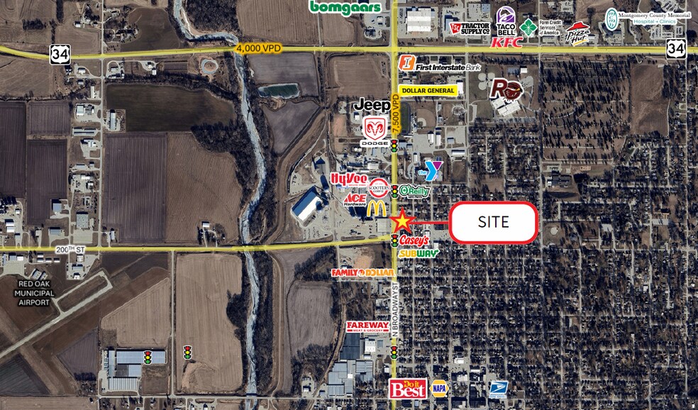 1410 N Broadway St, Red Oak, IA à louer - Photo de l’immeuble – Image 2 sur 2