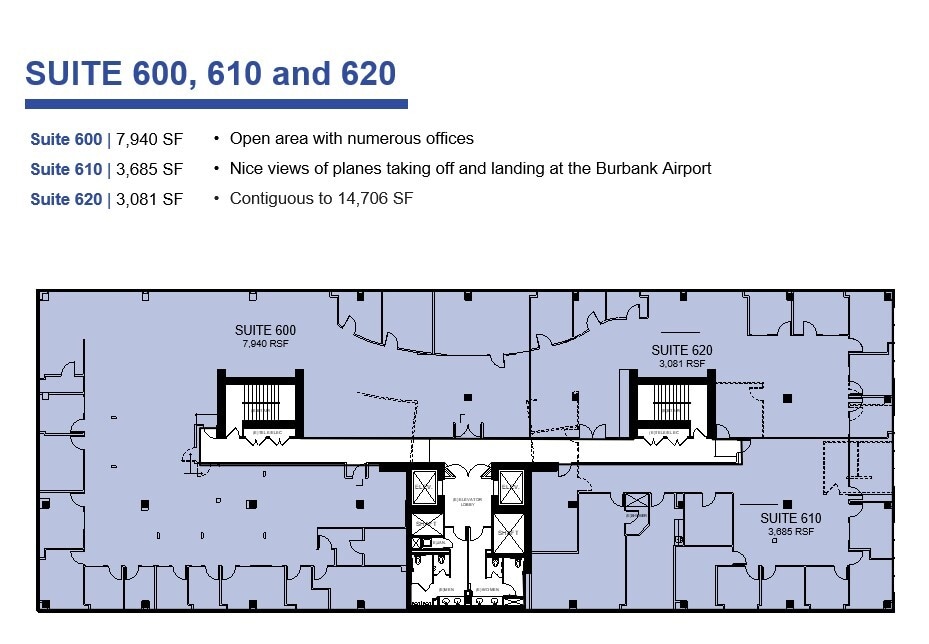 2550 N Hollywood Way, Burbank, CA à louer Plan d’étage– Image 1 sur 1