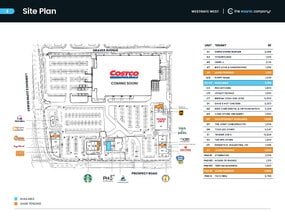 5281-5399 Prospect Rd, San Jose, CA à louer Plan de site– Image 1 sur 1