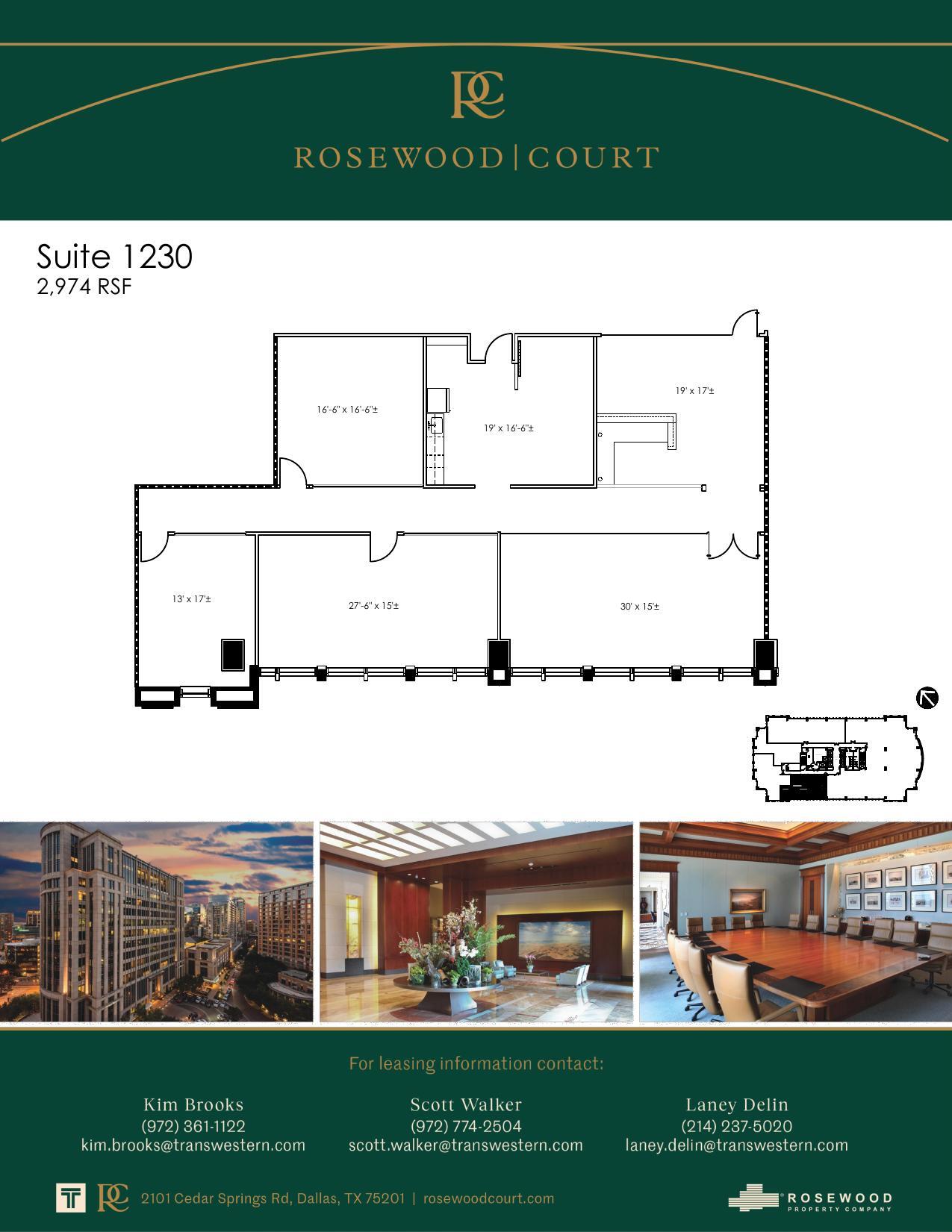 2101 cedar springs Rd, Dallas, TX à louer Plan d’étage– Image 1 sur 2