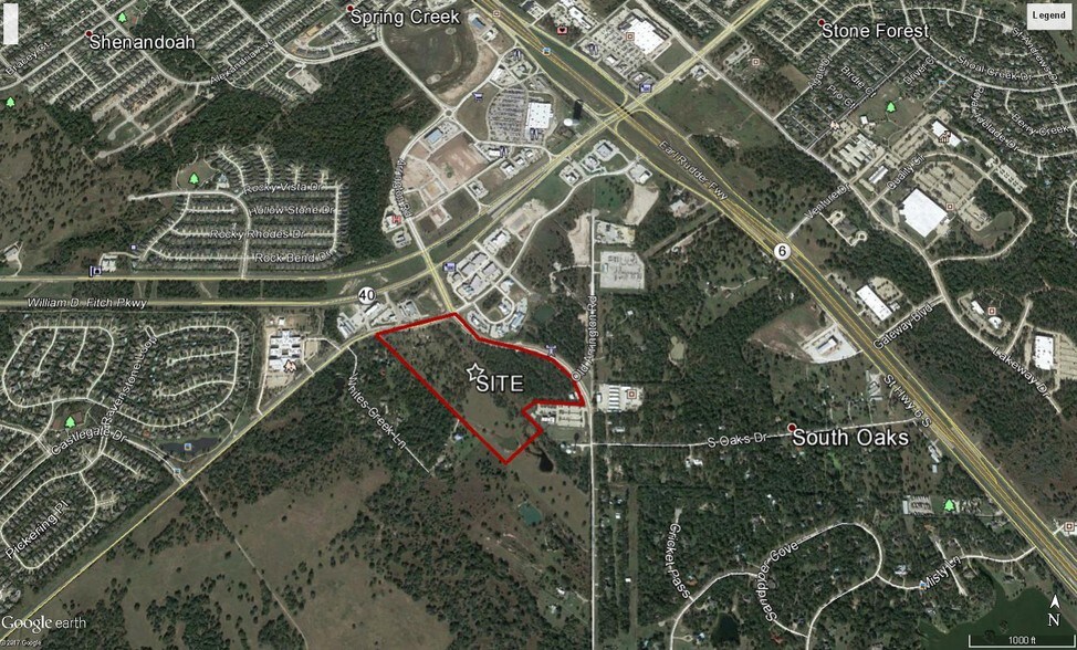 1775 Greens Prairie Rd W, College Station, TX à vendre - Aérien – Image 1 sur 8