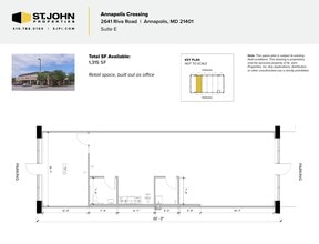 302 Harry S Truman Pky, Annapolis, MD à louer Plan d’étage– Image 2 sur 2