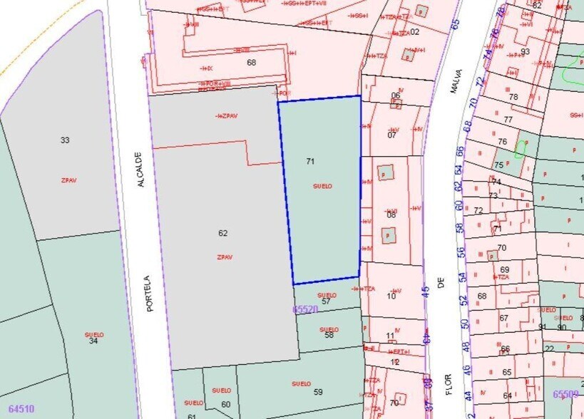 del Alcalde Manuel, 7, Lugo, Lugo à vendre - Plan de site – Image 3 sur 3