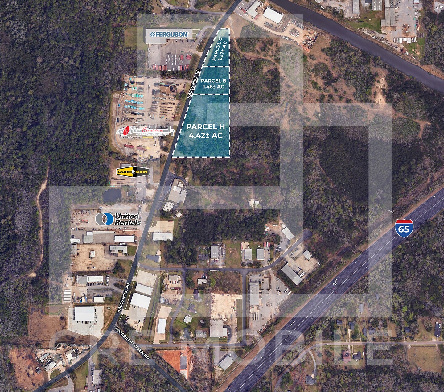 4119 Halls Mills Rd, Mobile, AL à vendre Photo de l’immeuble– Image 1 sur 7