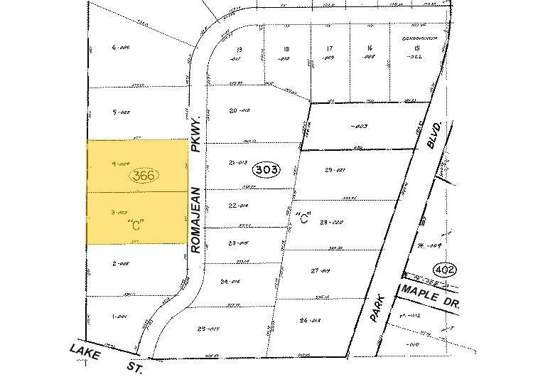 302-318 Roma Jean Pky, Streamwood, IL à louer - Plan cadastral – Image 3 sur 4