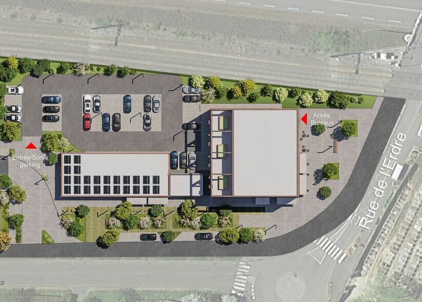 Local commercial dans La Chapelle-sur-Erdre à vendre - Plan de site – Image 2 sur 3
