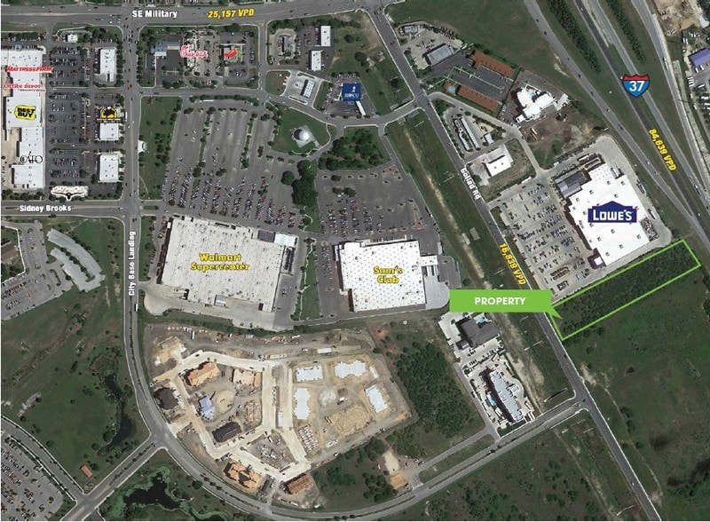 3302 Goliad Rd, San Antonio, TX à vendre - Aérien – Image 2 sur 2