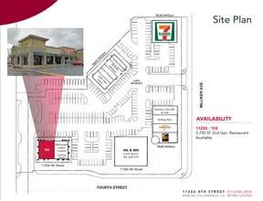 9668 Milliken Ave, Rancho Cucamonga, CA à louer Plan de site– Image 1 sur 1