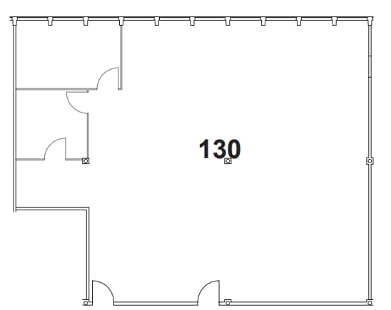 8825 Aero Dr, San Diego, CA à louer Plan d’étage– Image 1 sur 2