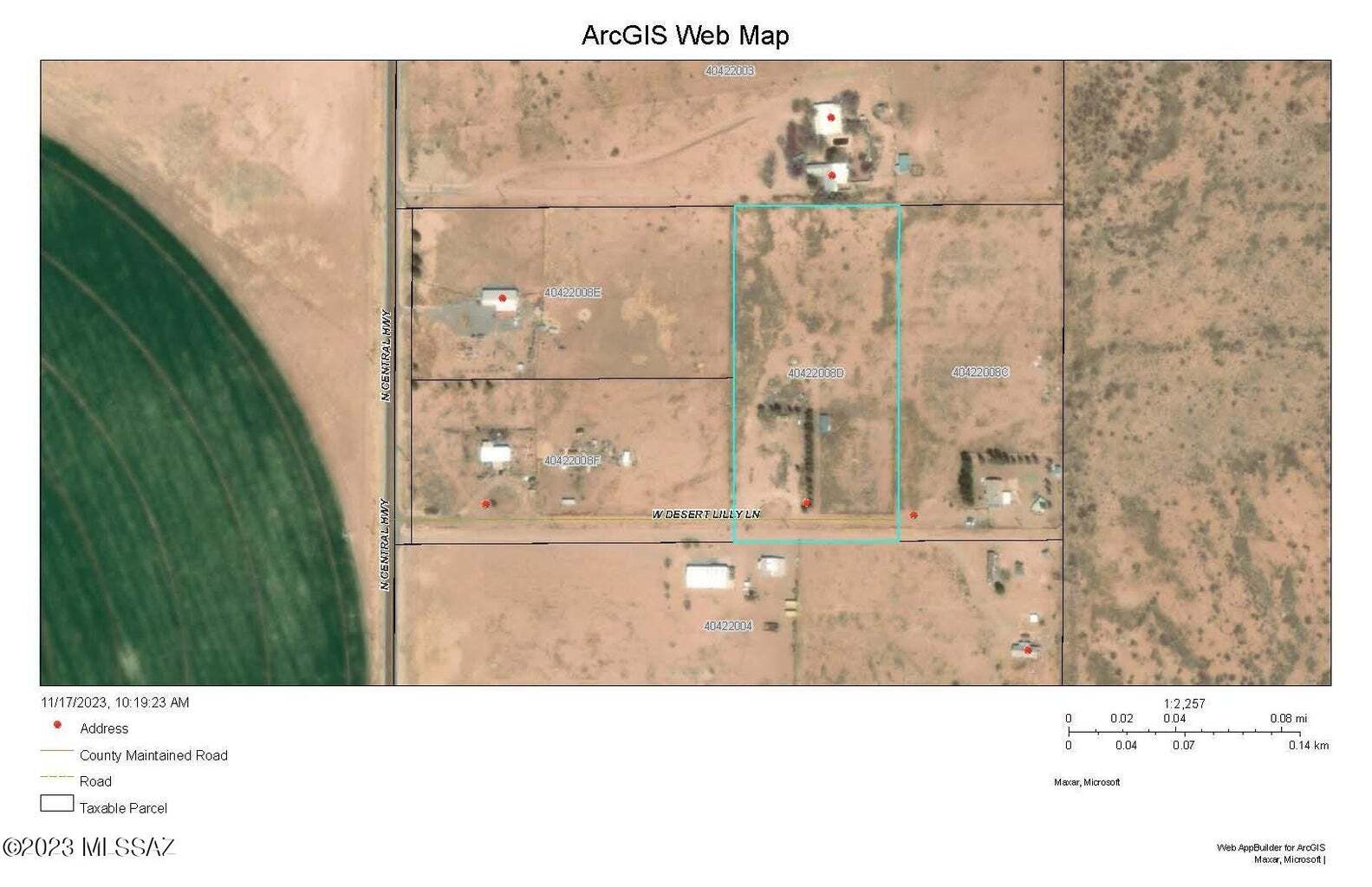 4272 W Desert Lilly Ln, McNeal, AZ à vendre Aérien– Image 1 sur 1