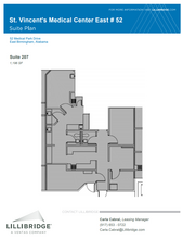 46-52 Medical Park Dr E, Birmingham, AL à louer Plan d’étage– Image 1 sur 1