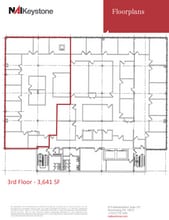 50 N 5th St, Reading, PA à louer Plan d’étage– Image 1 sur 1