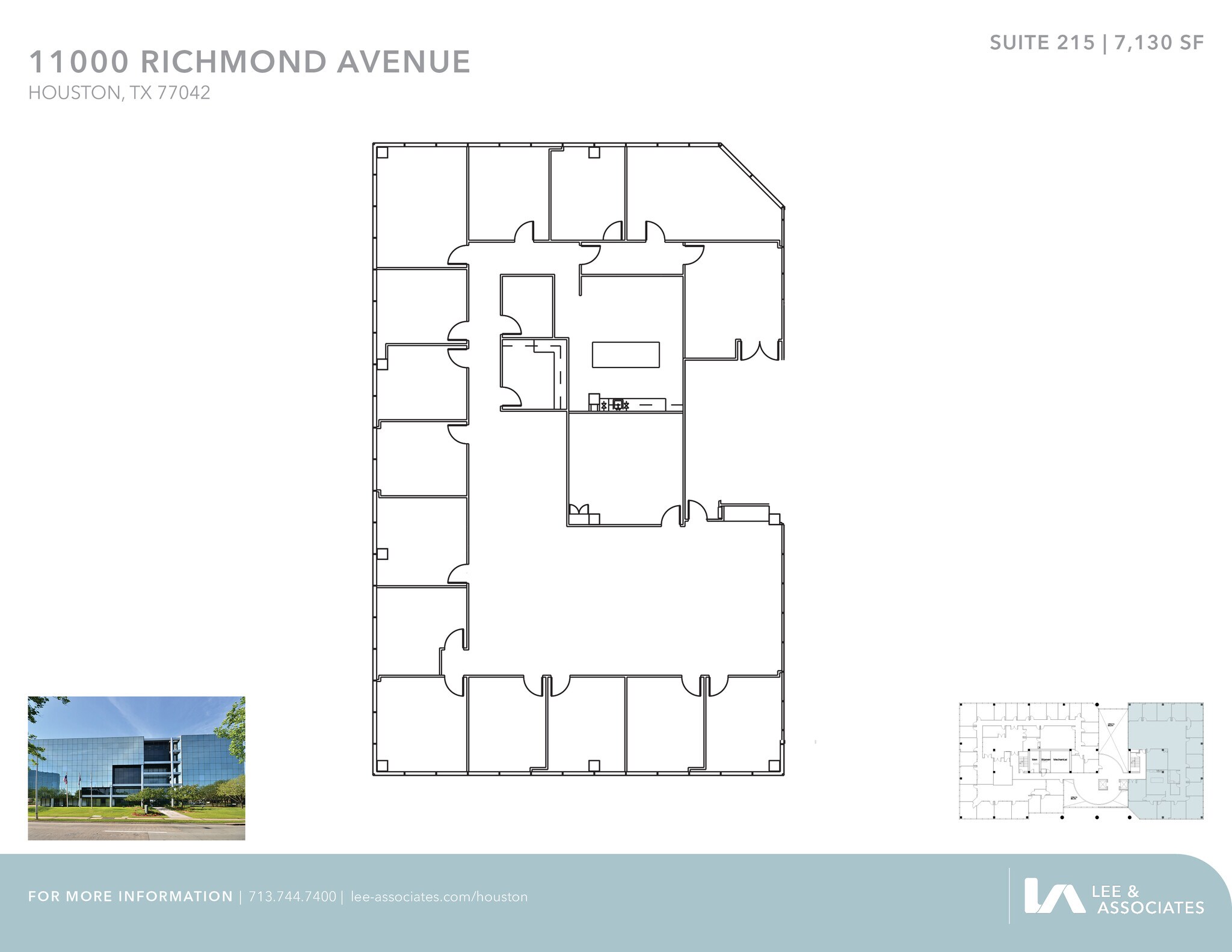 11000 Richmond Ave, Houston, TX à louer Plan d’étage– Image 1 sur 1