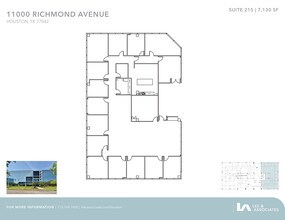 11000 Richmond Ave, Houston, TX à louer Plan d’étage– Image 1 sur 1