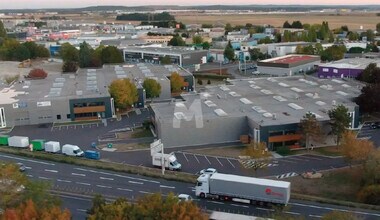 Sainte-Geneviève-des-Bois - VUE AÉRIENNE  vue de carte