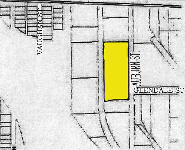 12801 Auburn St, Detroit, MI à vendre - Plan cadastral – Image 3 sur 3