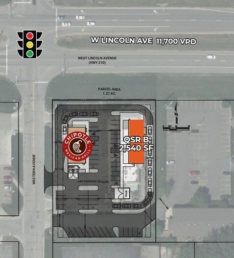 528 Western Ave, Fergus Falls, MN à louer - Plan de site – Image 2 sur 2