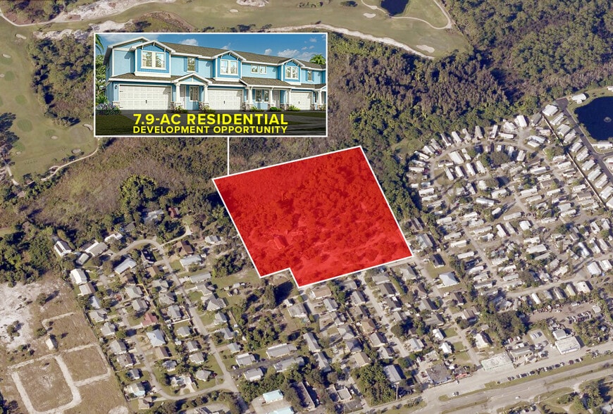 11362 SE Gold Ave, Hobe Sound, FL à vendre - Aérien – Image 2 sur 2