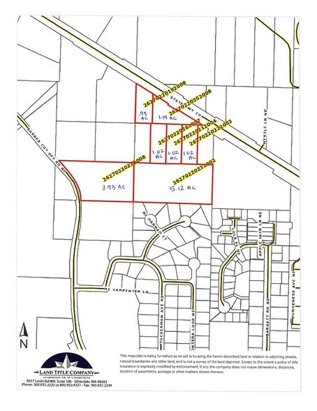 0 Barber Cut Off Rd, Kingston, WA à vendre - Plan cadastral – Image 2 sur 3