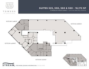 10370 Richmond Ave, Houston, TX à louer Plan d’étage– Image 2 sur 2