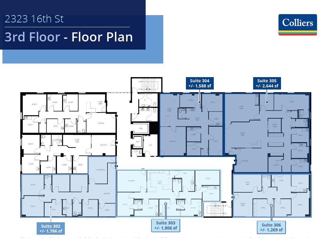 2323 16th St, Bakersfield, CA à louer Plan d’étage– Image 1 sur 1