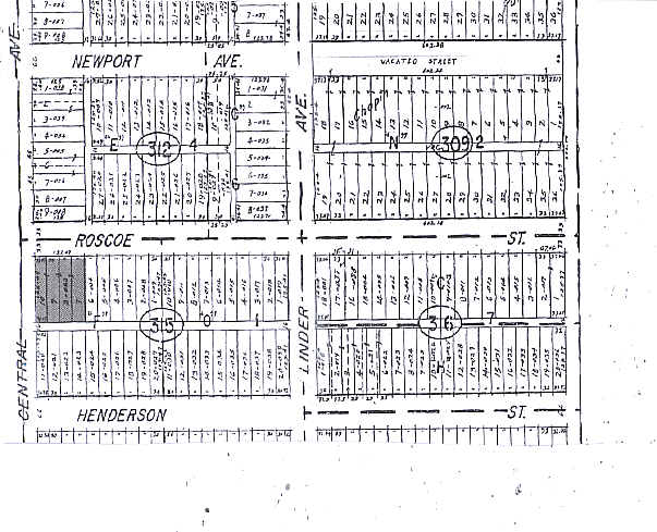 3353 N Central Ave, Chicago, IL à vendre - Plan cadastral – Image 3 sur 6