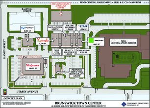20-50 Jersey Ave, New Brunswick, NJ à louer Plan de site– Image 1 sur 1