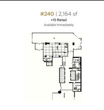 444 5th Ave SW, Calgary, AB à louer Plan d’étage– Image 1 sur 1