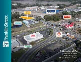 Plus de détails pour 0 Woodland, Jacksonville, FL - Terrain à vendre