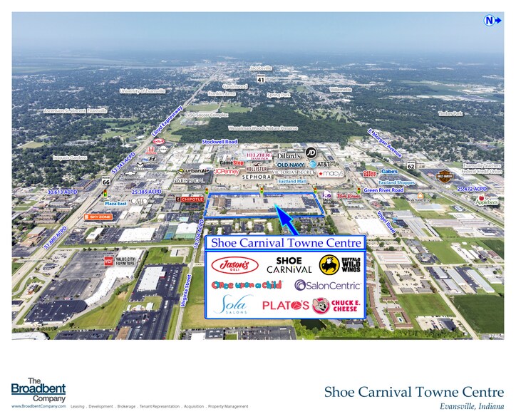 503-943 N Green River Rd, Evansville, IN à louer - Aérien – Image 3 sur 4