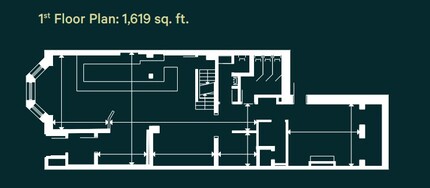 1425 Rue Bishop, Montréal, QC à louer Plan d’étage– Image 1 sur 1
