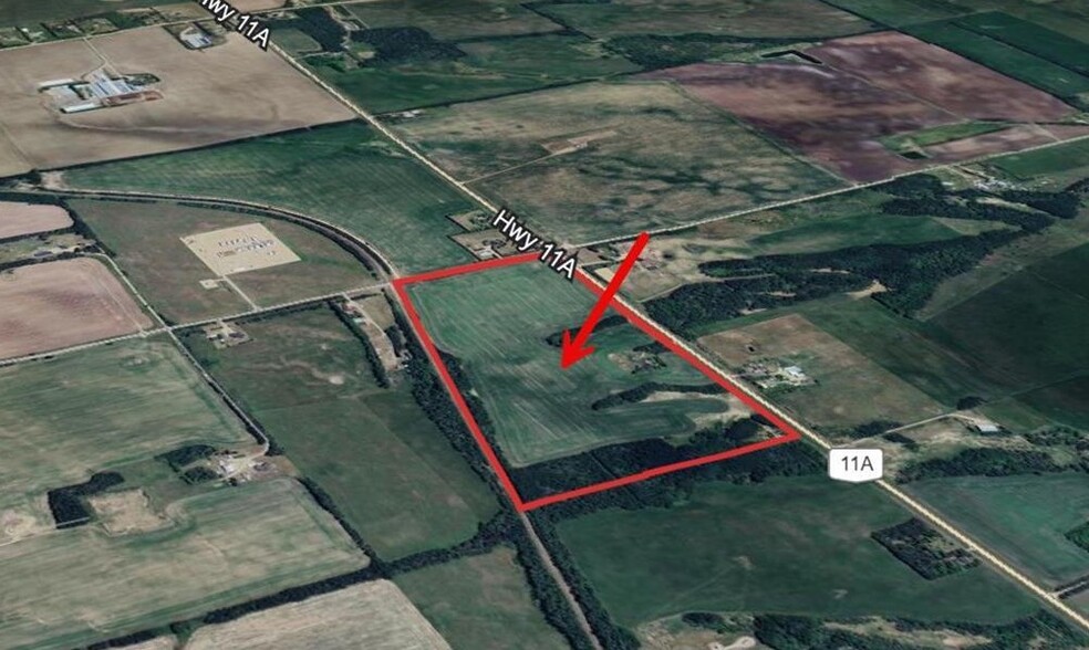 1120 Highway 11A, Sylvan Lake, AB à vendre - Aérien – Image 2 sur 5