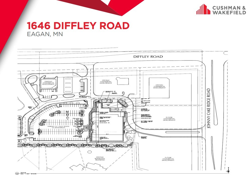 1646 Diffley Rd, Saint Paul, MN à louer Plan de site– Image 1 sur 1