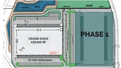 8660 Transport Dr, Orlando, FL à louer Plan de site– Image 2 sur 2