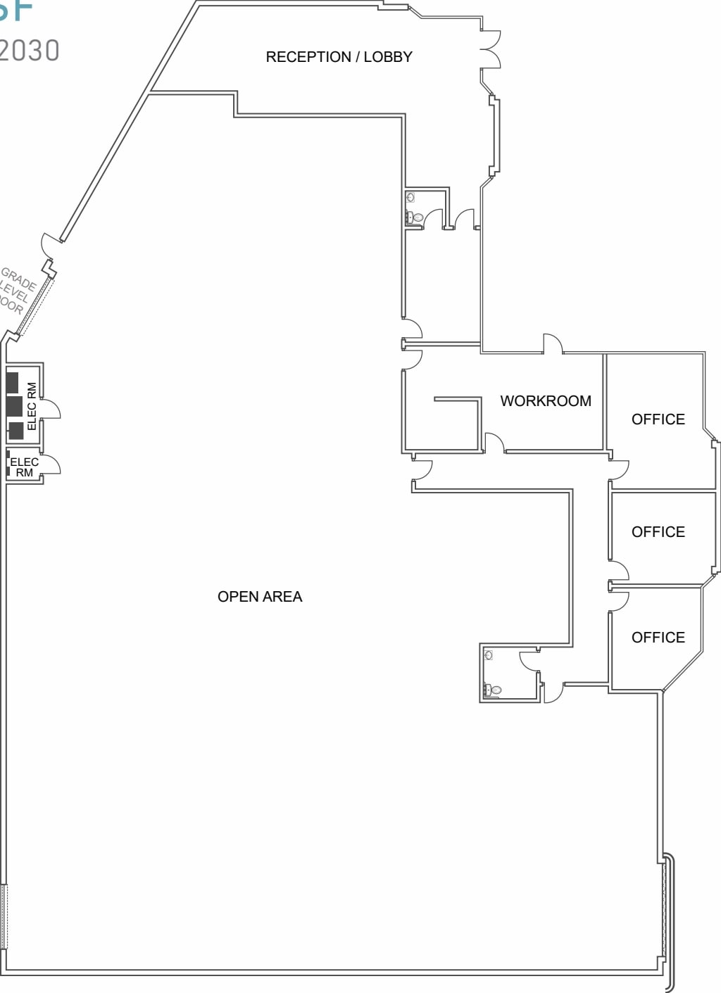 9350 Trade Pl, San Diego, CA à louer Plan d’étage– Image 1 sur 1