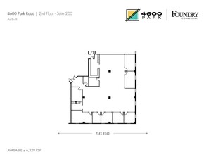 4600 Park Rd, Charlotte, NC à louer Plan d’étage– Image 1 sur 1