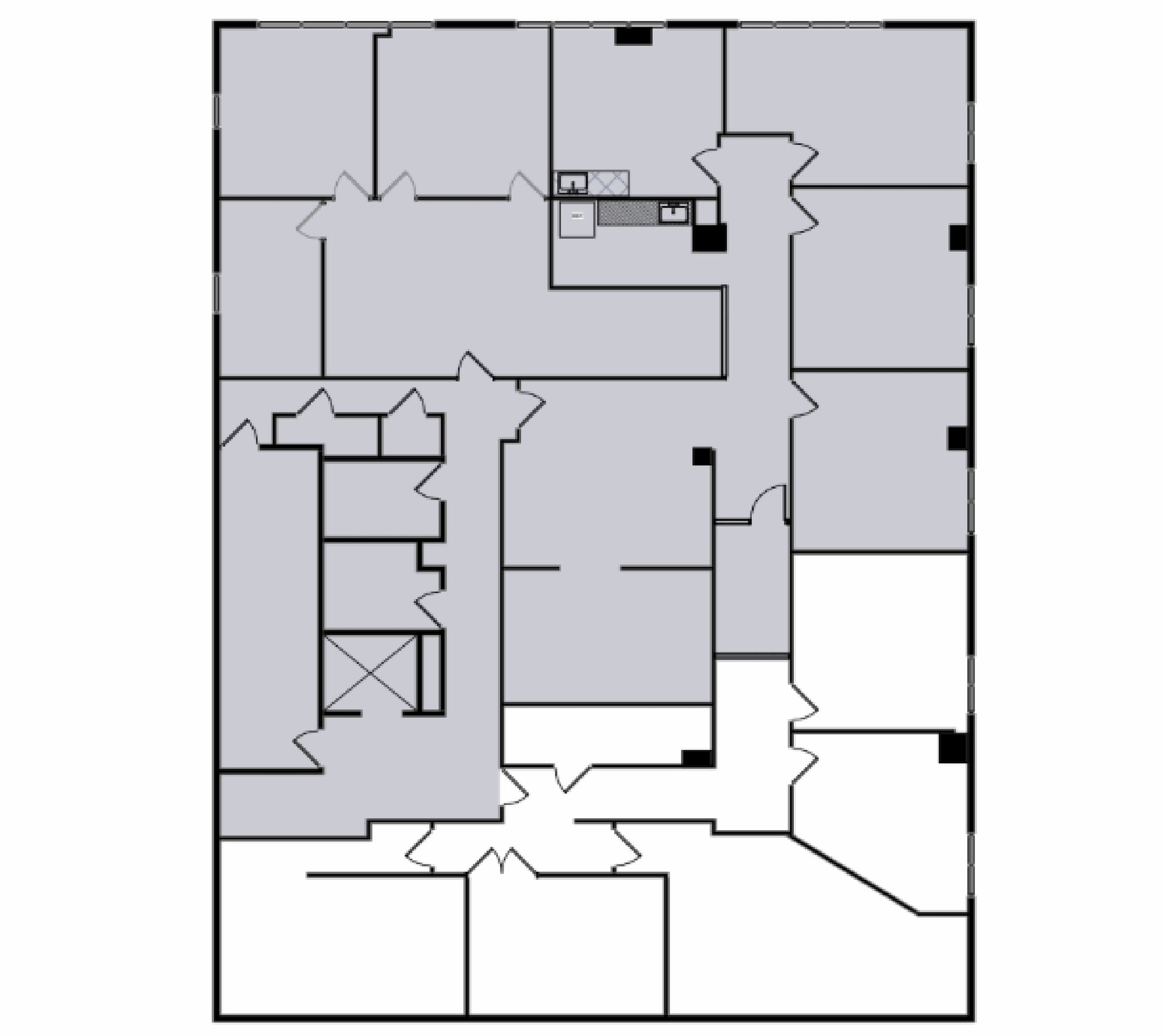 1414-1416 Prince St, Alexandria, VA à louer Plan d’étage– Image 1 sur 3