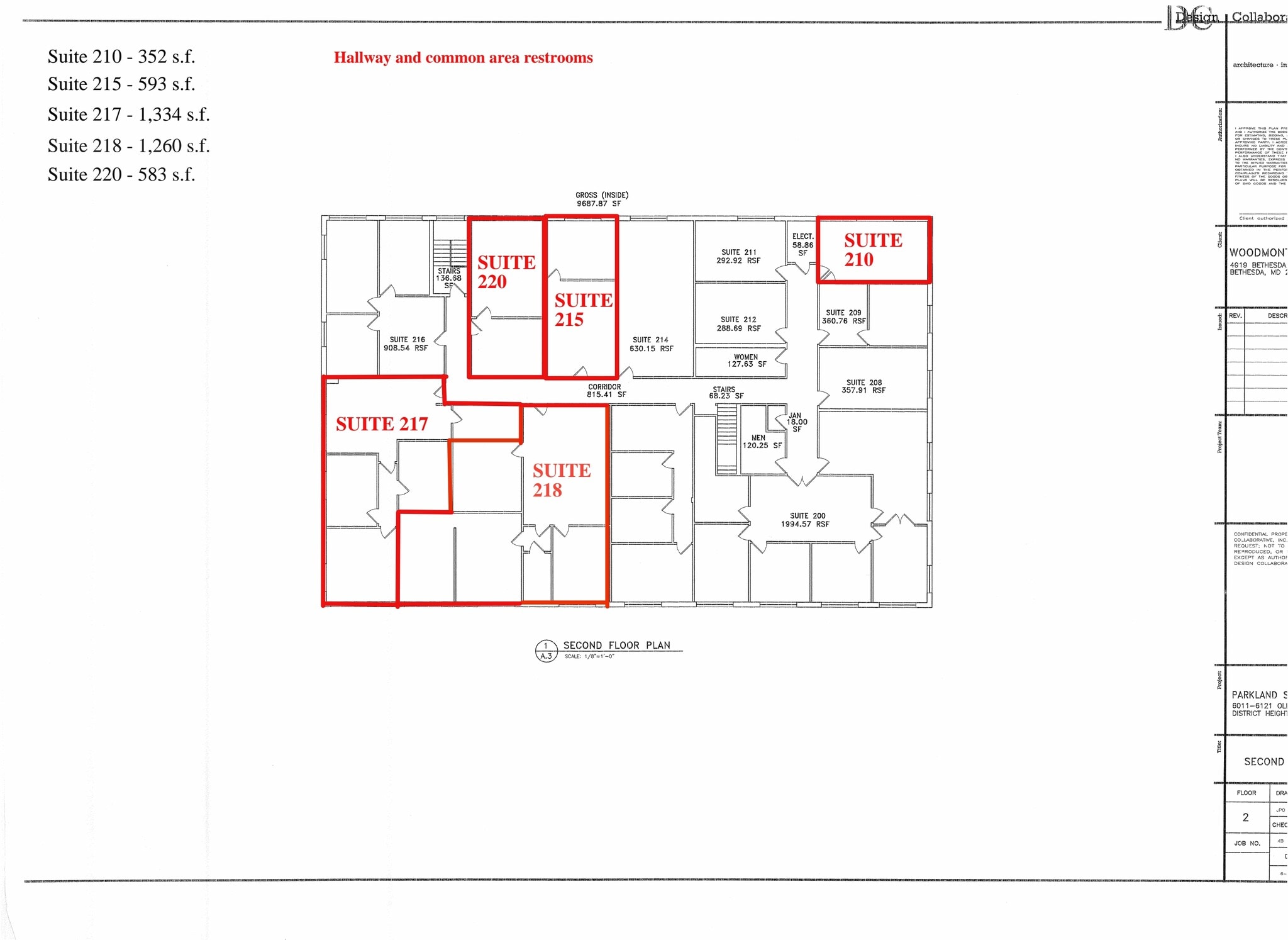 6013 Marlboro Pike, District Heights, MD à louer Plan d’étage– Image 1 sur 1