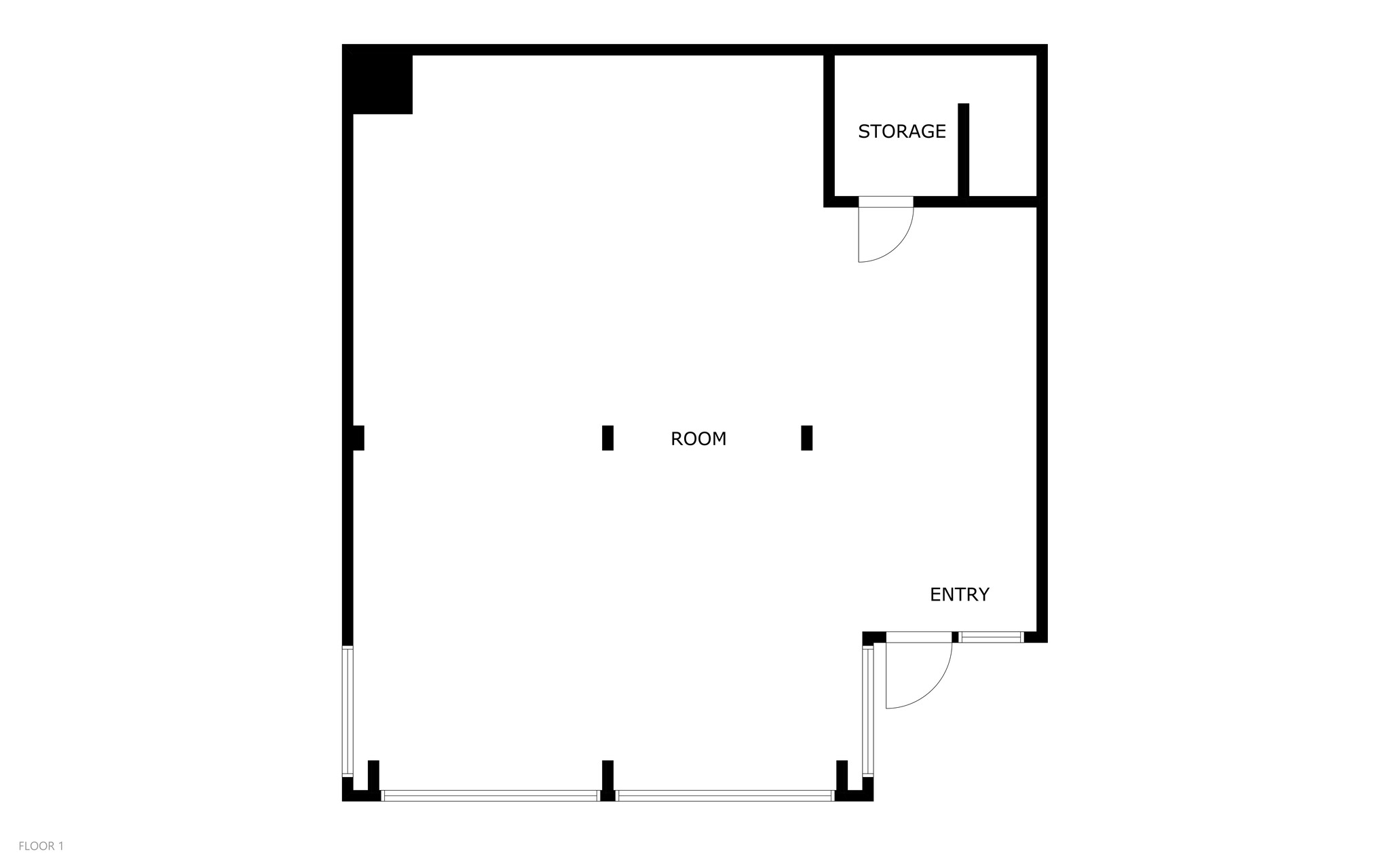 206 5th Ave S, Seattle, WA à louer Plan d’étage– Image 1 sur 1