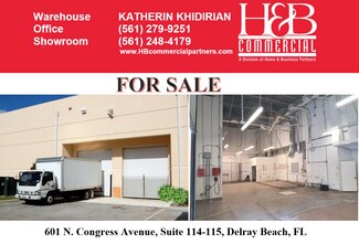 Plus de détails pour 601 N Congress Ave, Delray Beach, FL - Industriel/Logistique à vendre