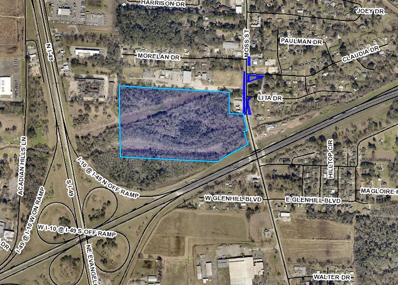 3200 Moss St, Lafayette, LA à vendre - Photo de l’immeuble – Image 2 sur 5