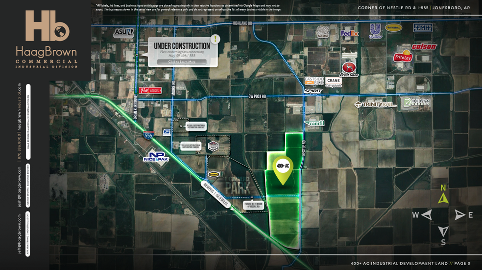 Corner of Nestle Rd and I-555, Bay, AR à vendre - Photo de l’immeuble – Image 3 sur 8