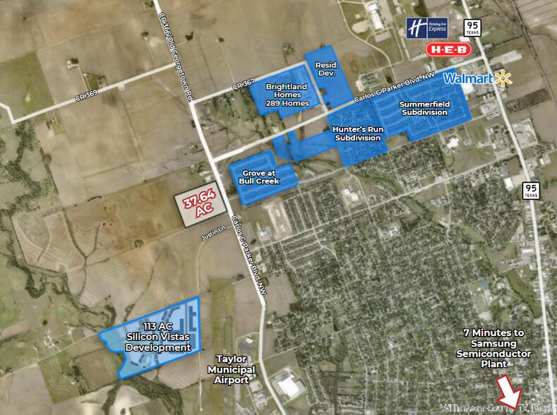 612 NW Carlos G Parker Blvd, Taylor, TX à vendre - Photo de l’immeuble – Image 1 sur 4