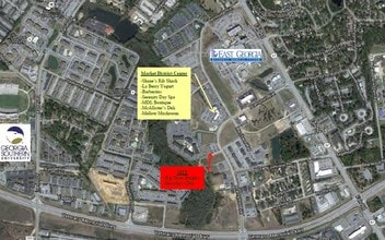 1200-1214 Brampton Ave, Statesboro, GA - Vue aérienne  vue de carte