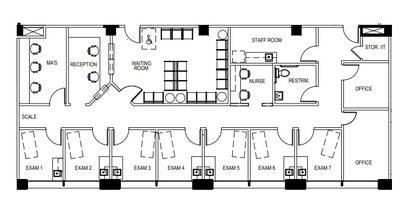 4060 4th Ave, San Diego, CA à louer Plan d’étage– Image 1 sur 1