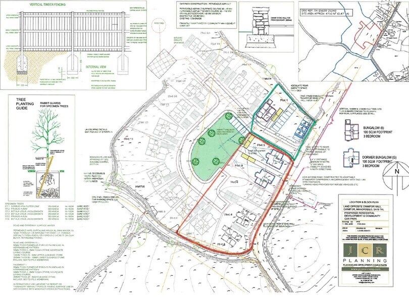 Cwmifor, Llandeilo à vendre - Plan de site – Image 2 sur 2