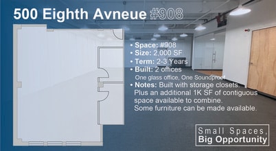 500 Eighth Ave, New York, NY à louer Photo intérieure– Image 1 sur 7