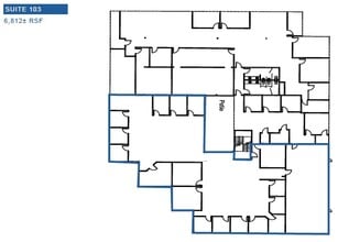 1680 W Shaw Ave, Fresno, CA à louer Plan d’étage– Image 1 sur 1